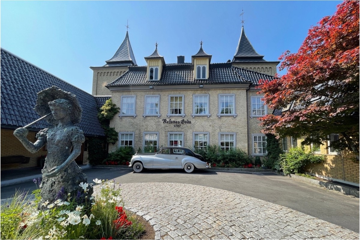 Refsnes Gods - 10 minutter med sykkel til herskapelig atmosfære Galleribilde