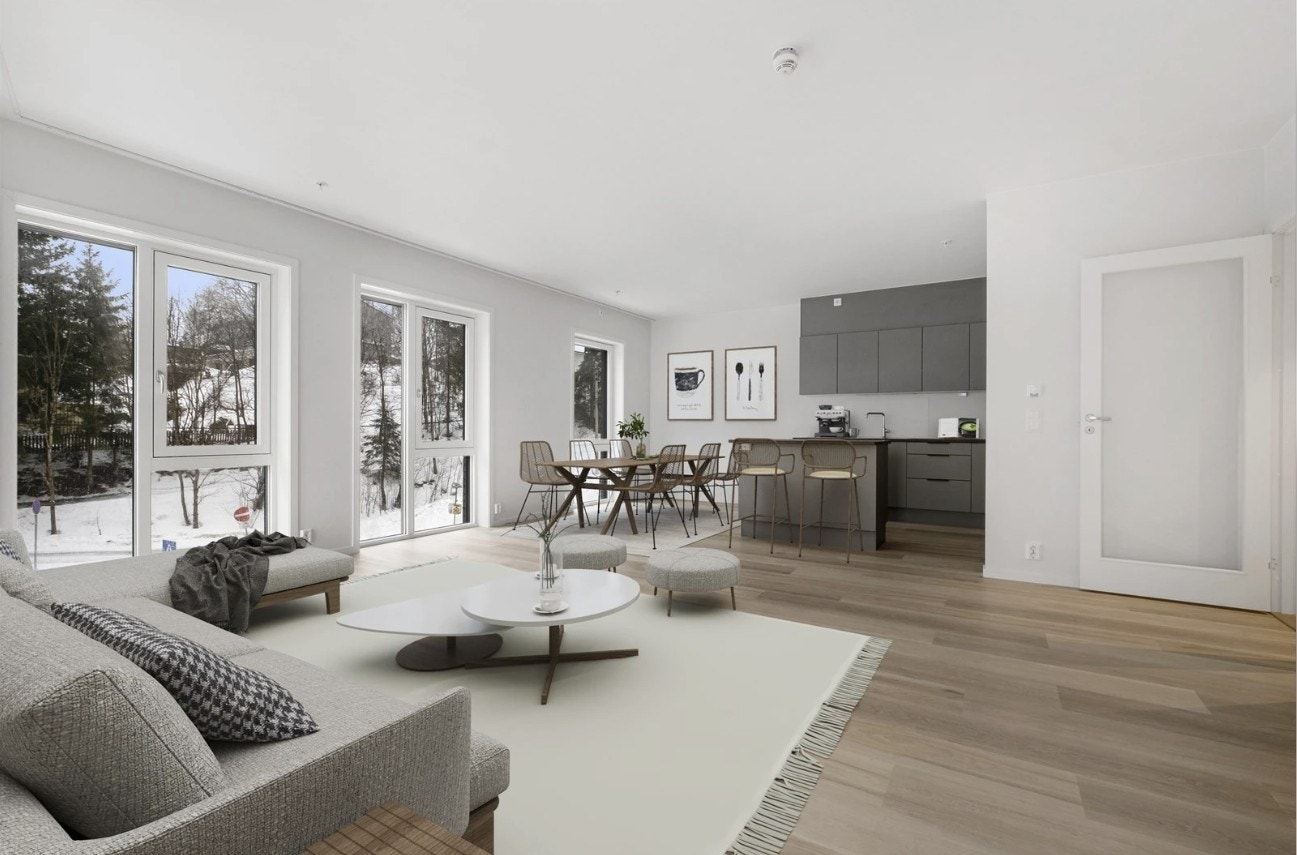 Velkommen til Sandstuveien 56- En ny delikat 3-roms leilighet. Galleribilde