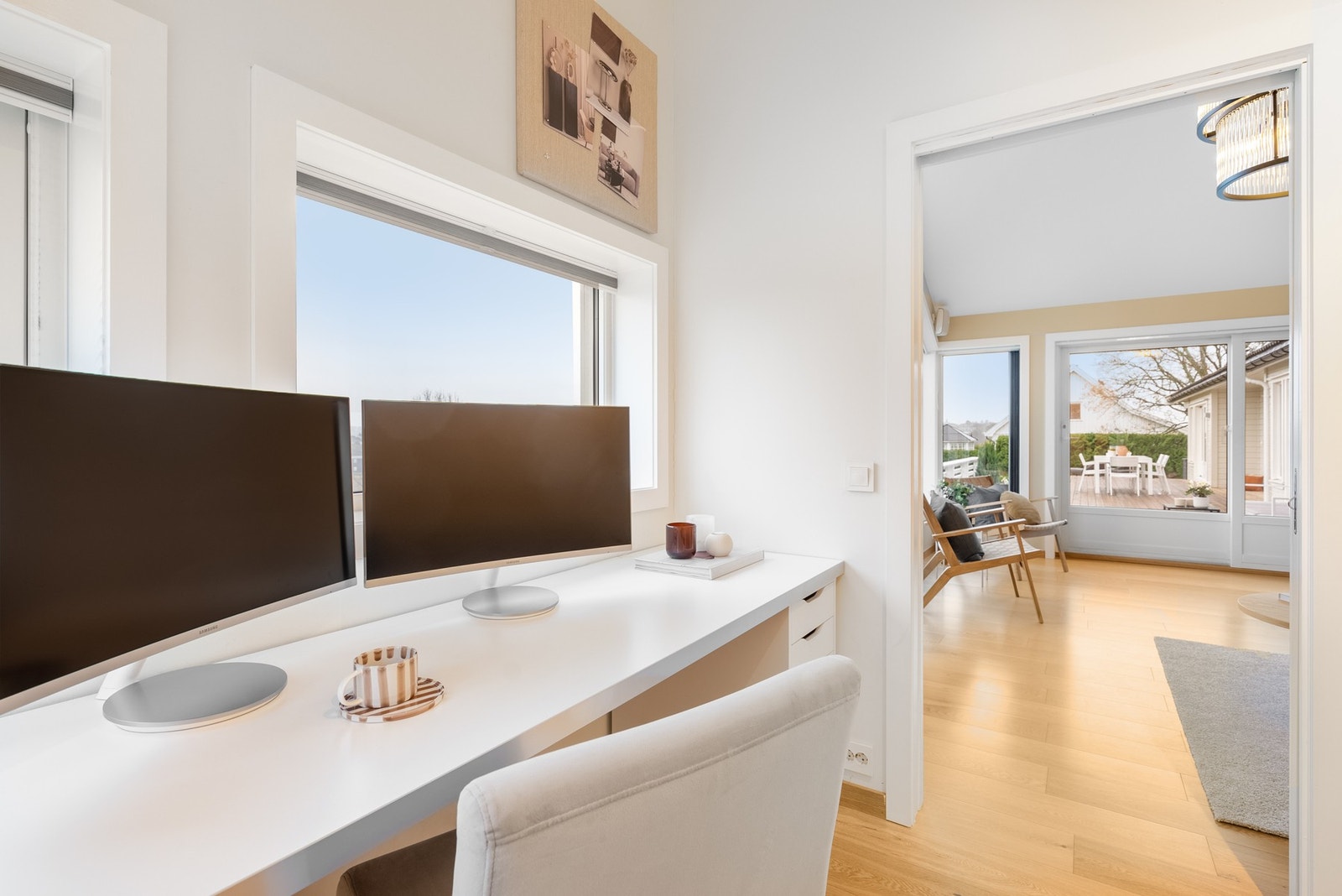 Perfekt hjemmekontor Galleribilde