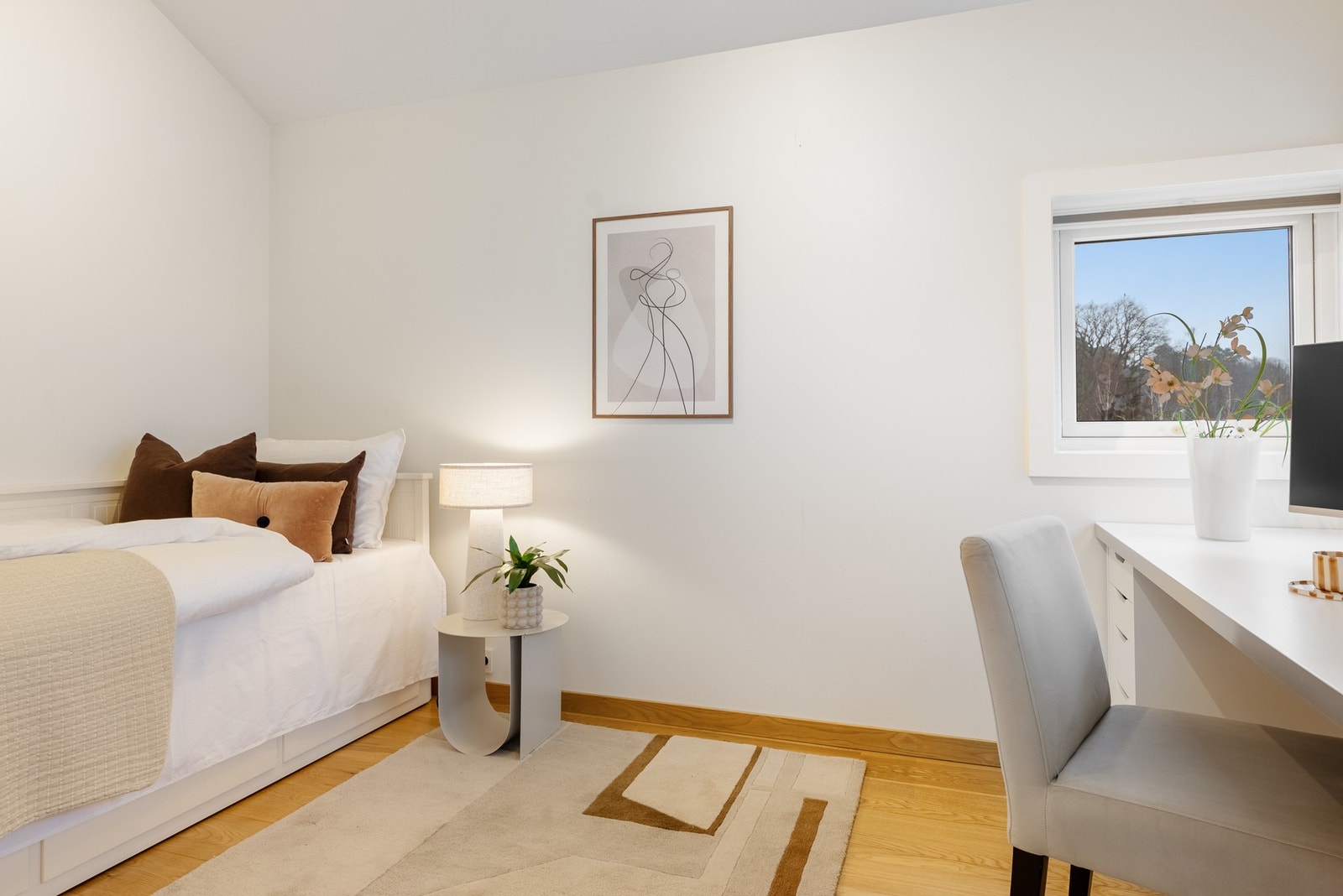 Det er også satt inn en gjesteseng Galleribilde