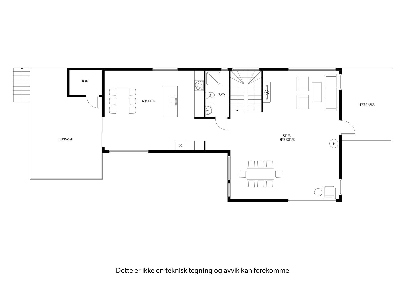 Plantegning 2. etasje. Galleribilde