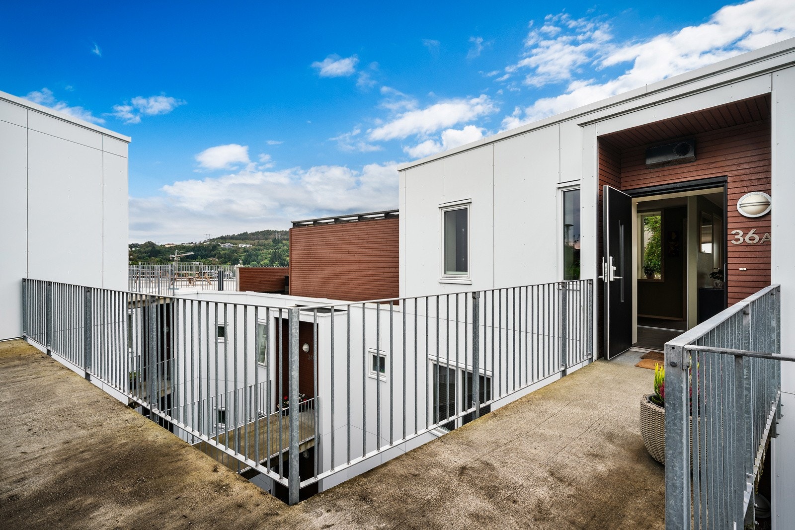 Privat egen inngang til leiligheten Galleribilde