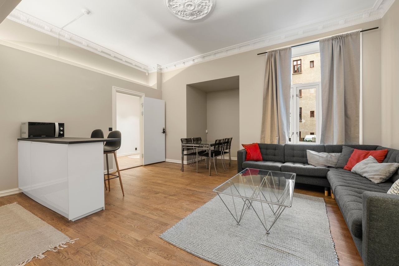 Stue/kjøkken i fellesområde Galleribilde