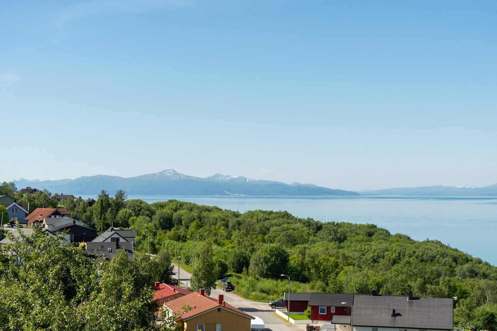 Utsikt fra veranda Galleribilde