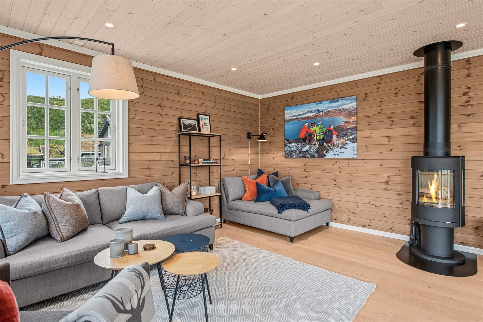 Vedovn for hyggelige og lune kvelder. Galleribilde