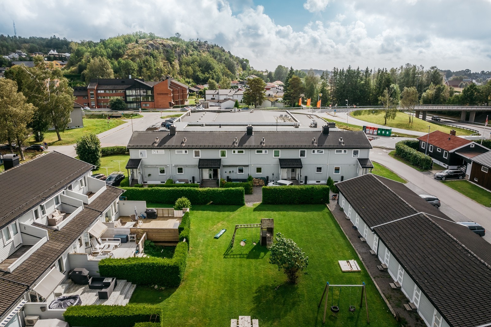 Felles uteområde Galleribilde