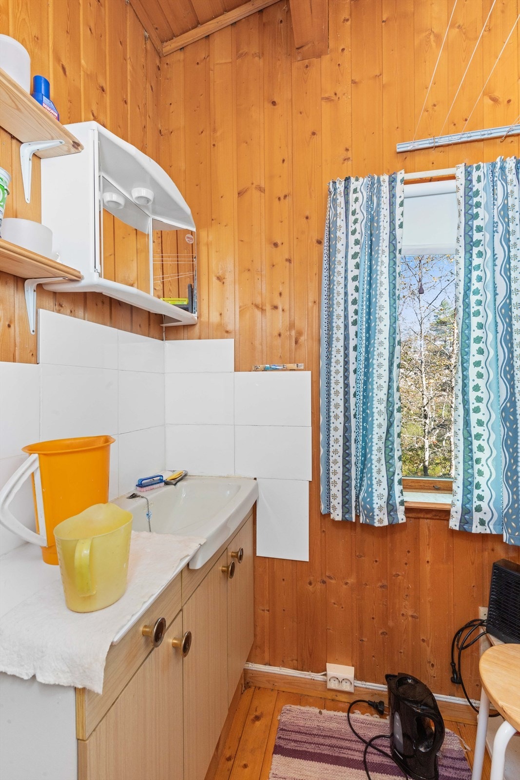 Bad. Enkel standard. Hytten har ikke innlagt vann. Galleribilde