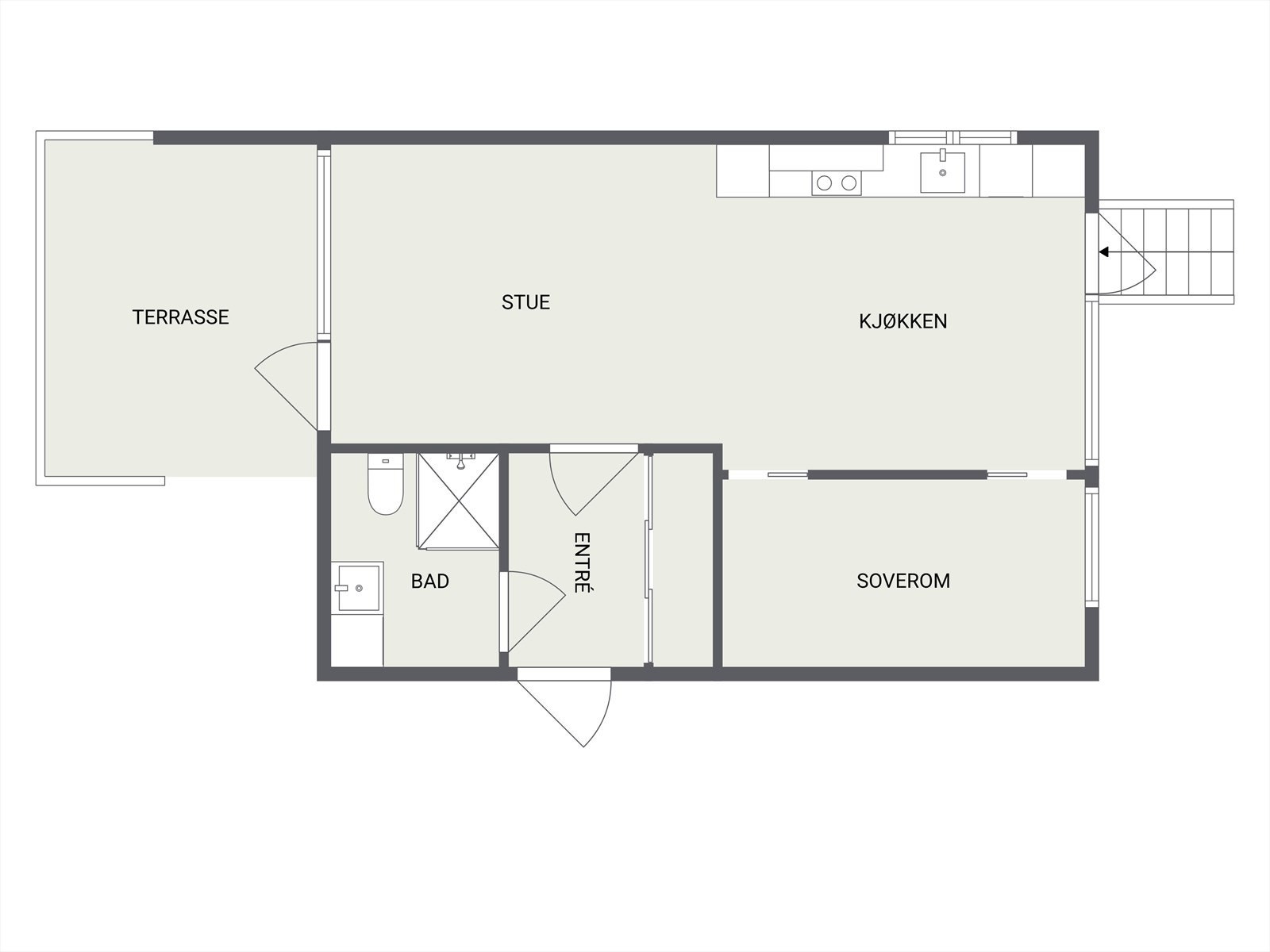 Plantegning. Galleribilde