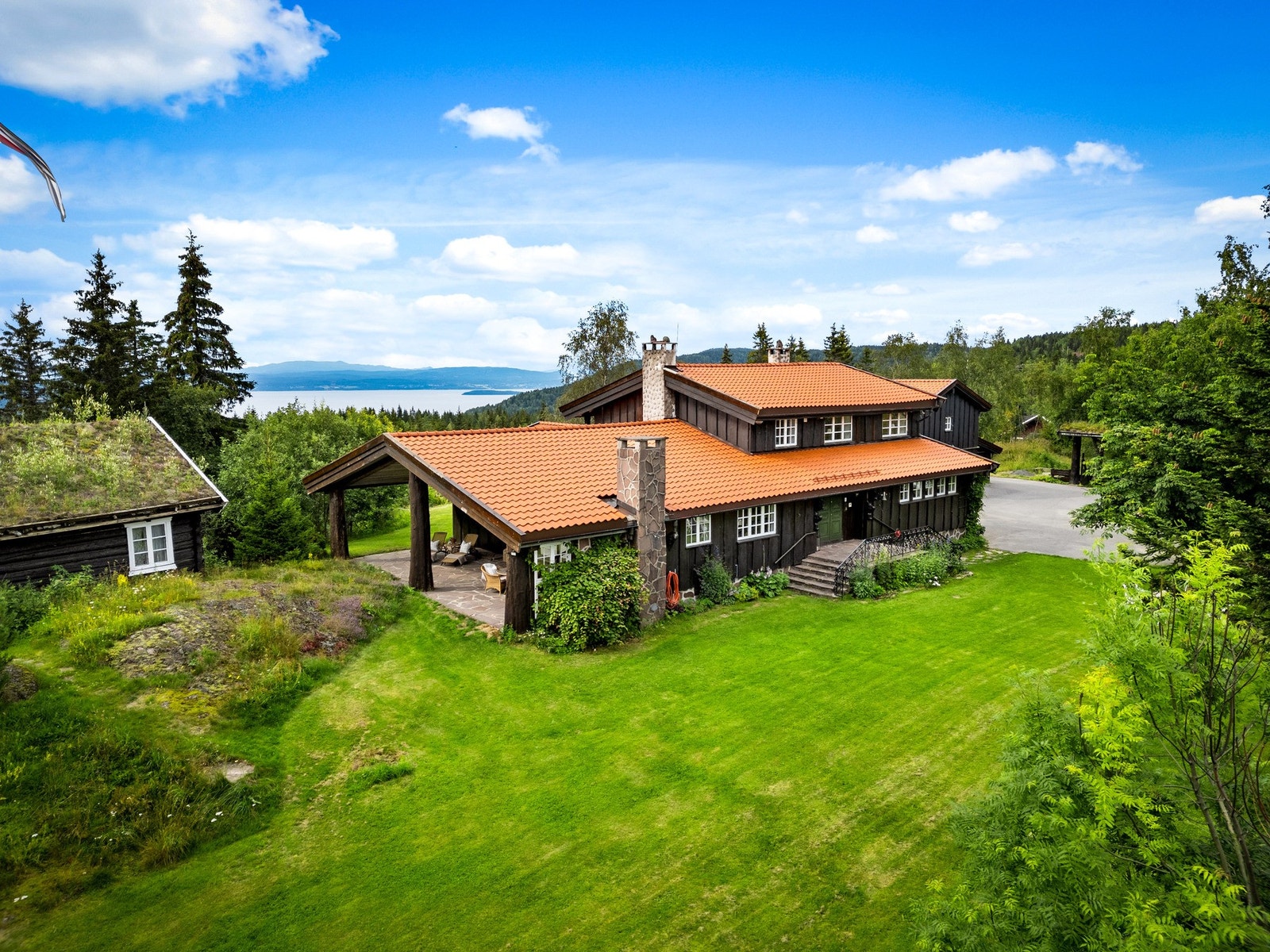 Stort hovedhus Galleribilde