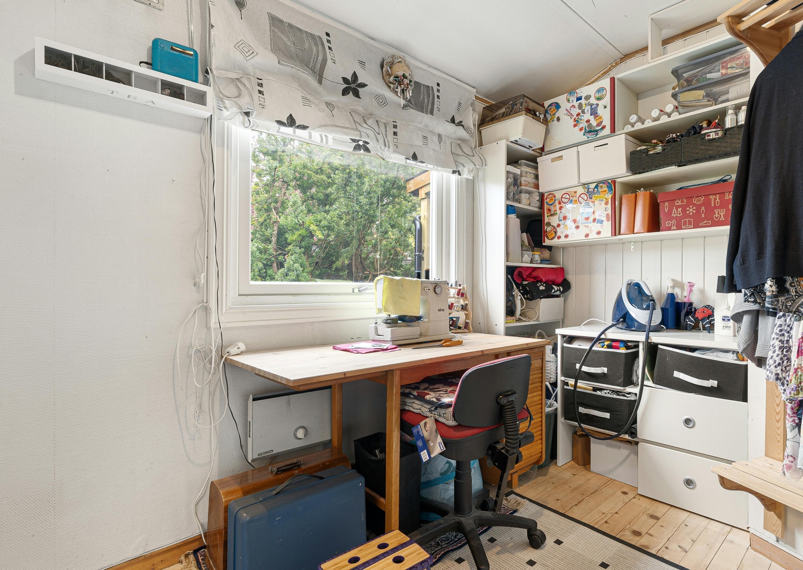 Soverom på 7 kvadratmeter i hoveddel. Galleribilde