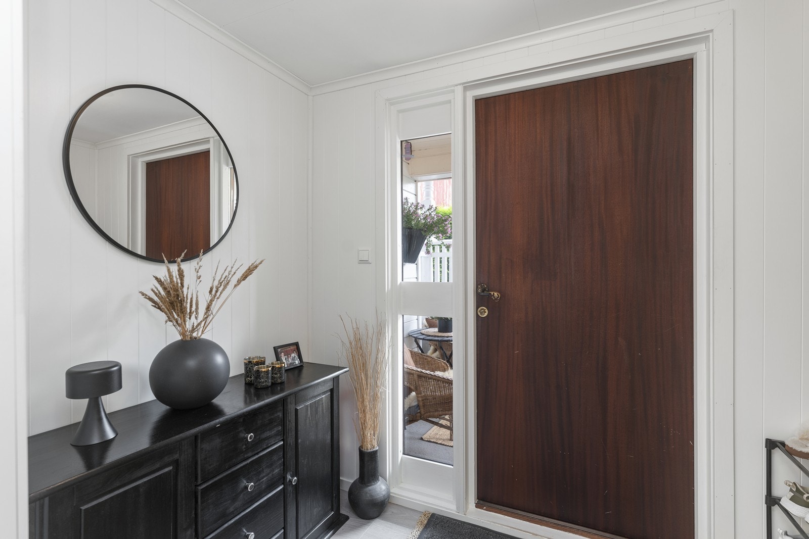 Inngansparti kjeller Galleribilde