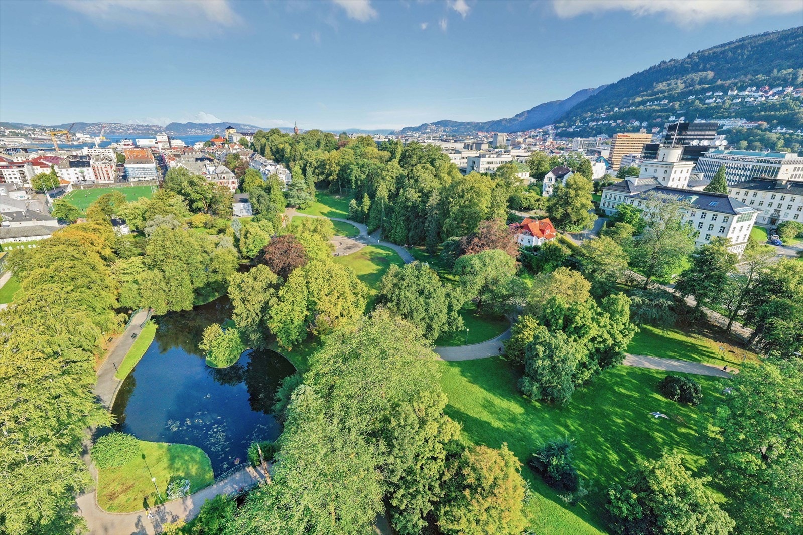 Koselige Nygårdsparken ligger også i nærheten. Galleribilde