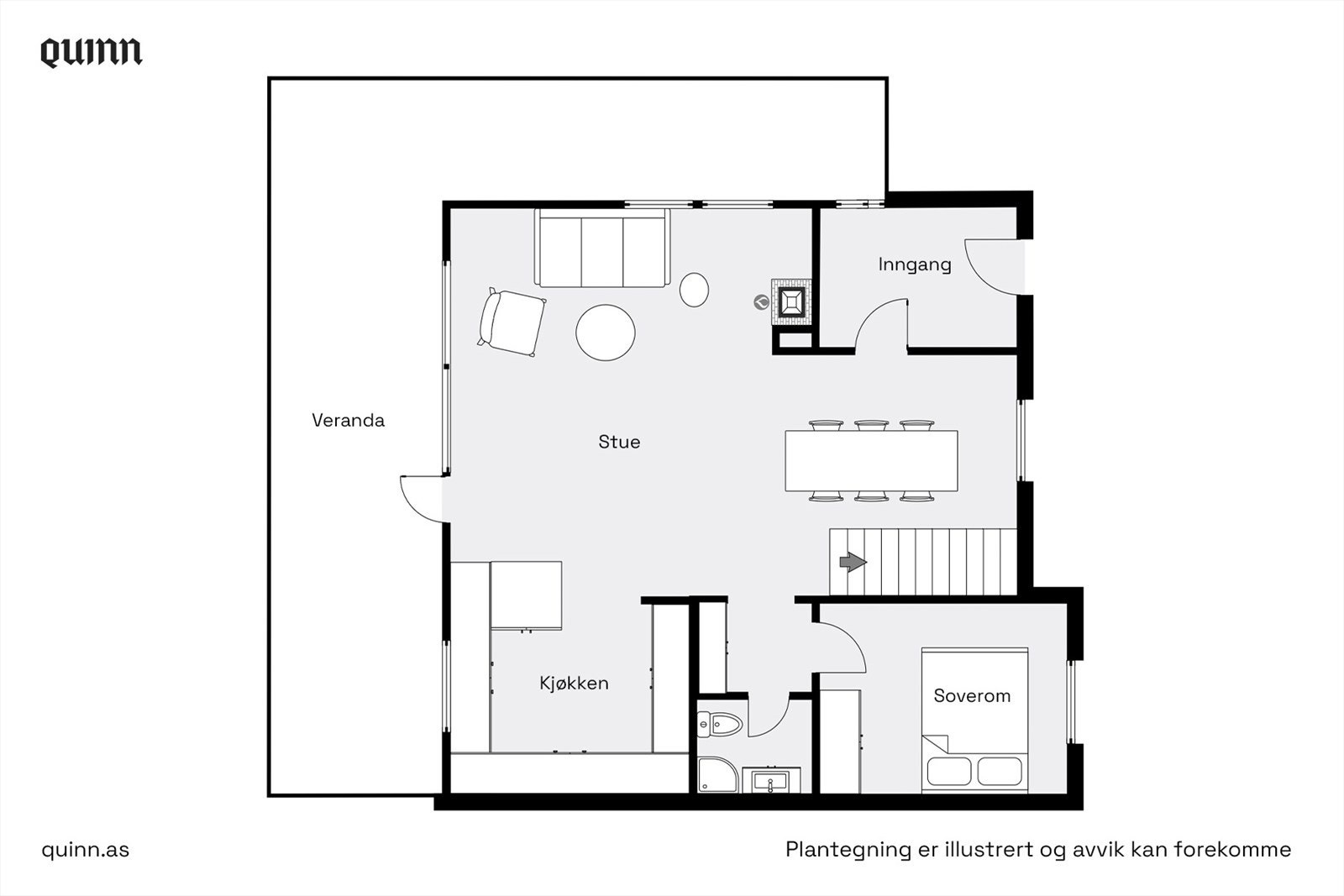 Planskisse | Hovedetasje Galleribilde