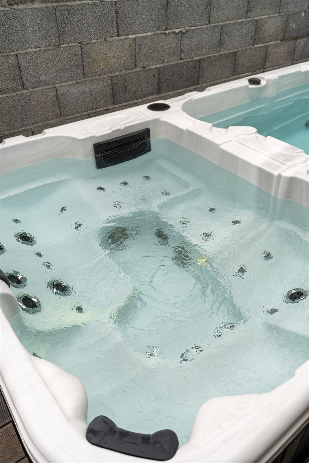 Her ligger alt til rette for å kunne nyte et herlig bad etter en lang arbeidsdag Galleribilde