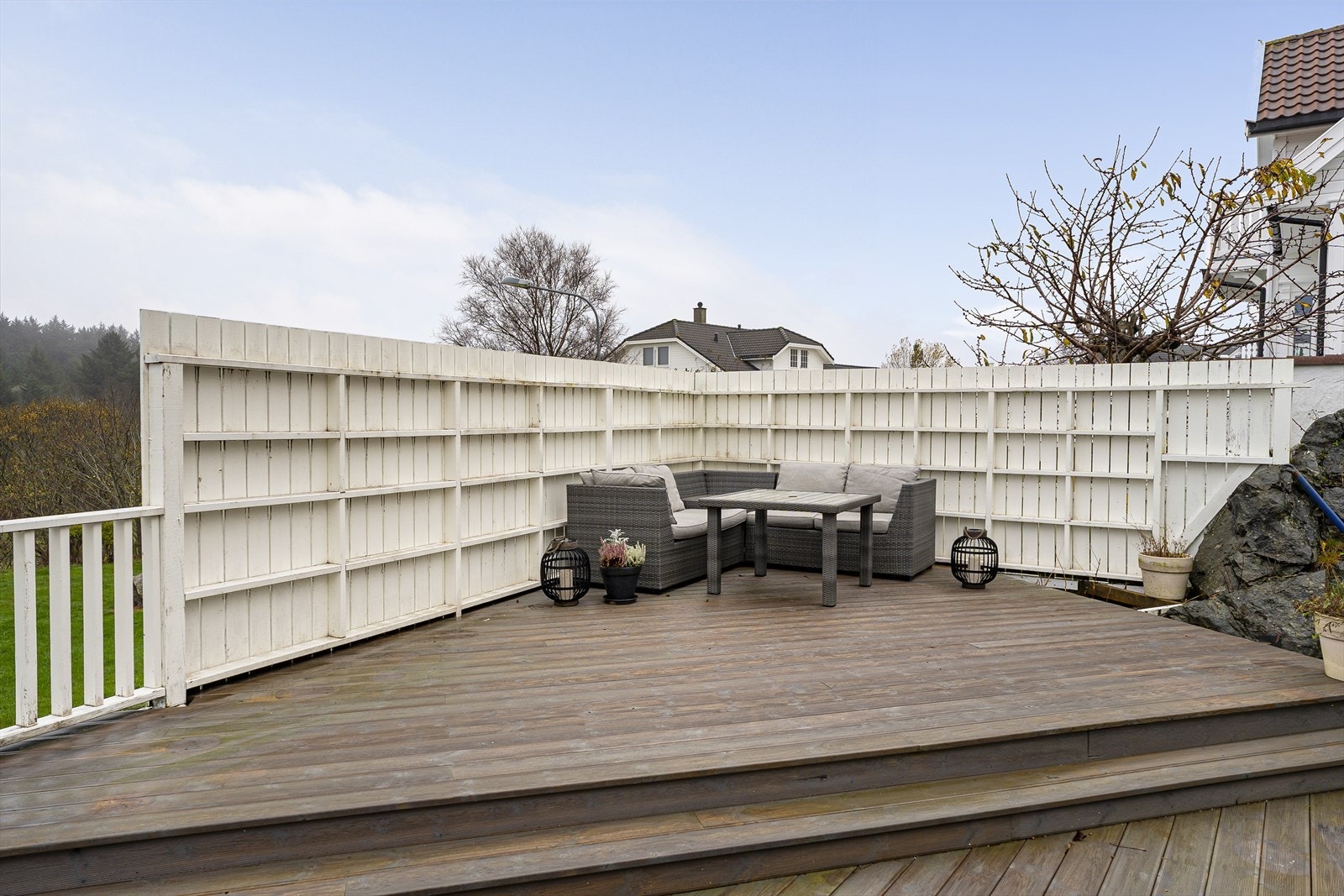 Her ligger alt til rette for å kunne nyte fine og varme dager sammen med venner og familie Galleribilde