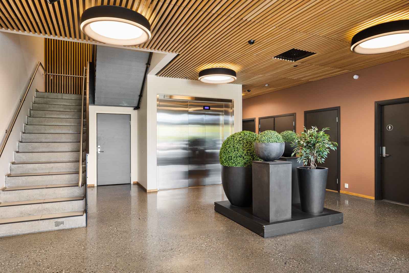 Representative fellesarealer med tilgang til felles møterom Galleribilde