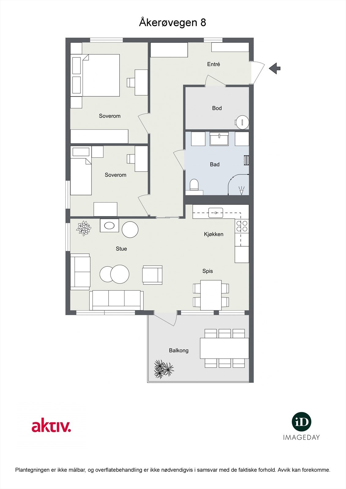 Plantegning. Galleribilde