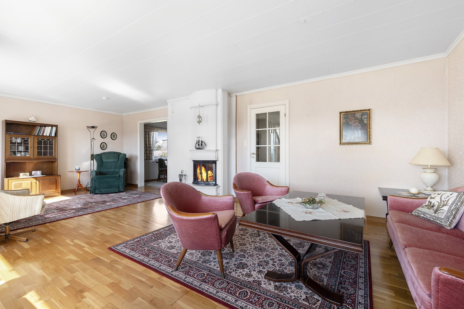 Romslig stue Galleribilde