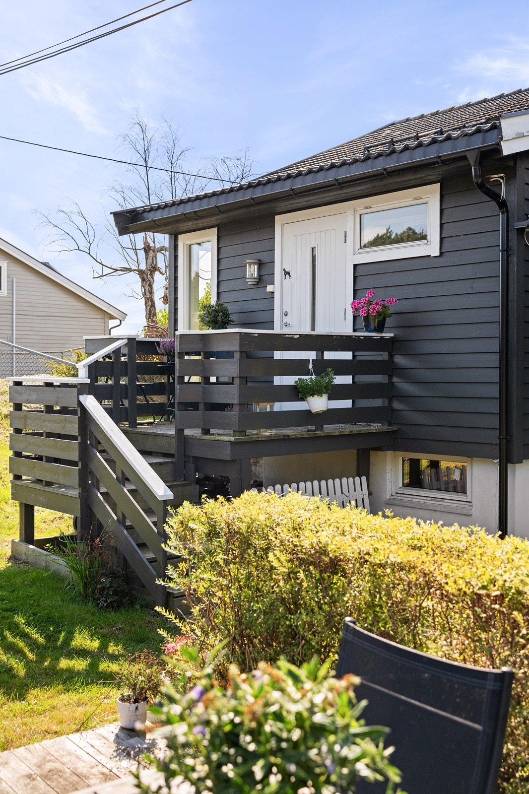 Inngangspartiet til hovedetasjen. Galleribilde