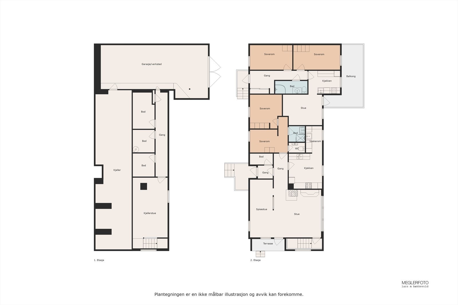 Samlet plantegning Galleribilde