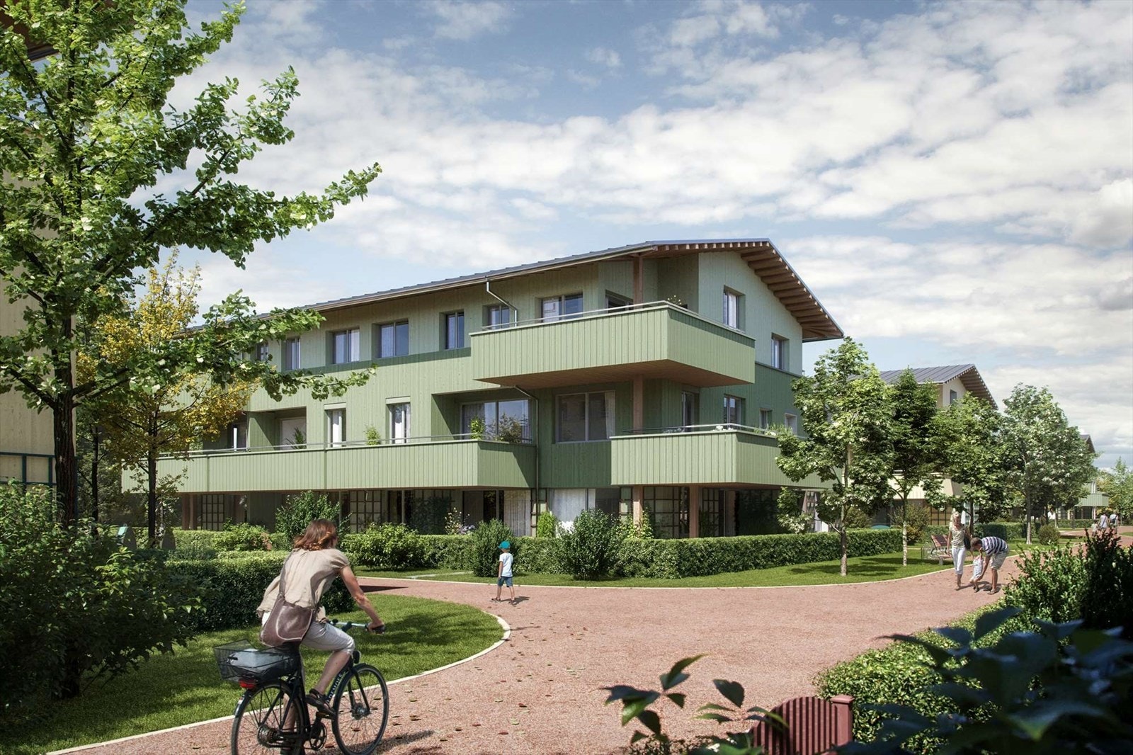 Kunstnerisk illustrasjon. Bilde lånt av Selvaag Bolig. Galleribilde