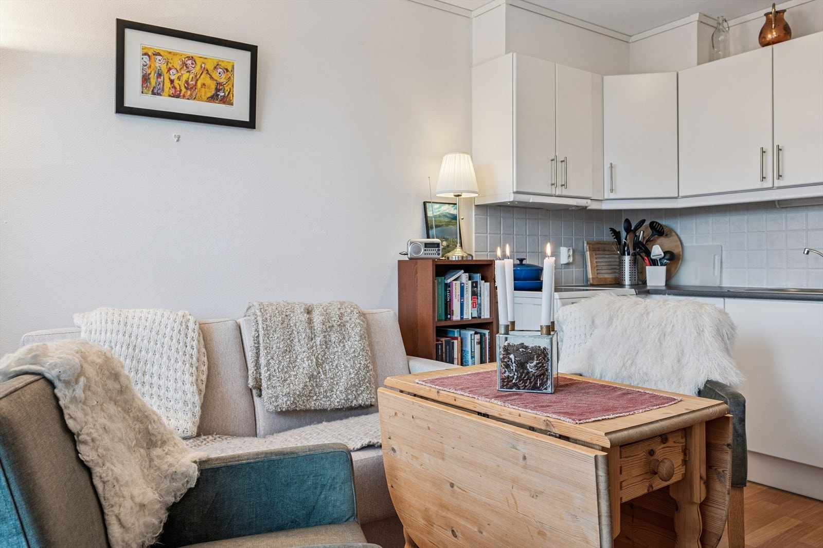 Leiligheten er et funksjonelt og praktisk alternativ for deg som ønsker en enkel base på fjellet. Galleribilde