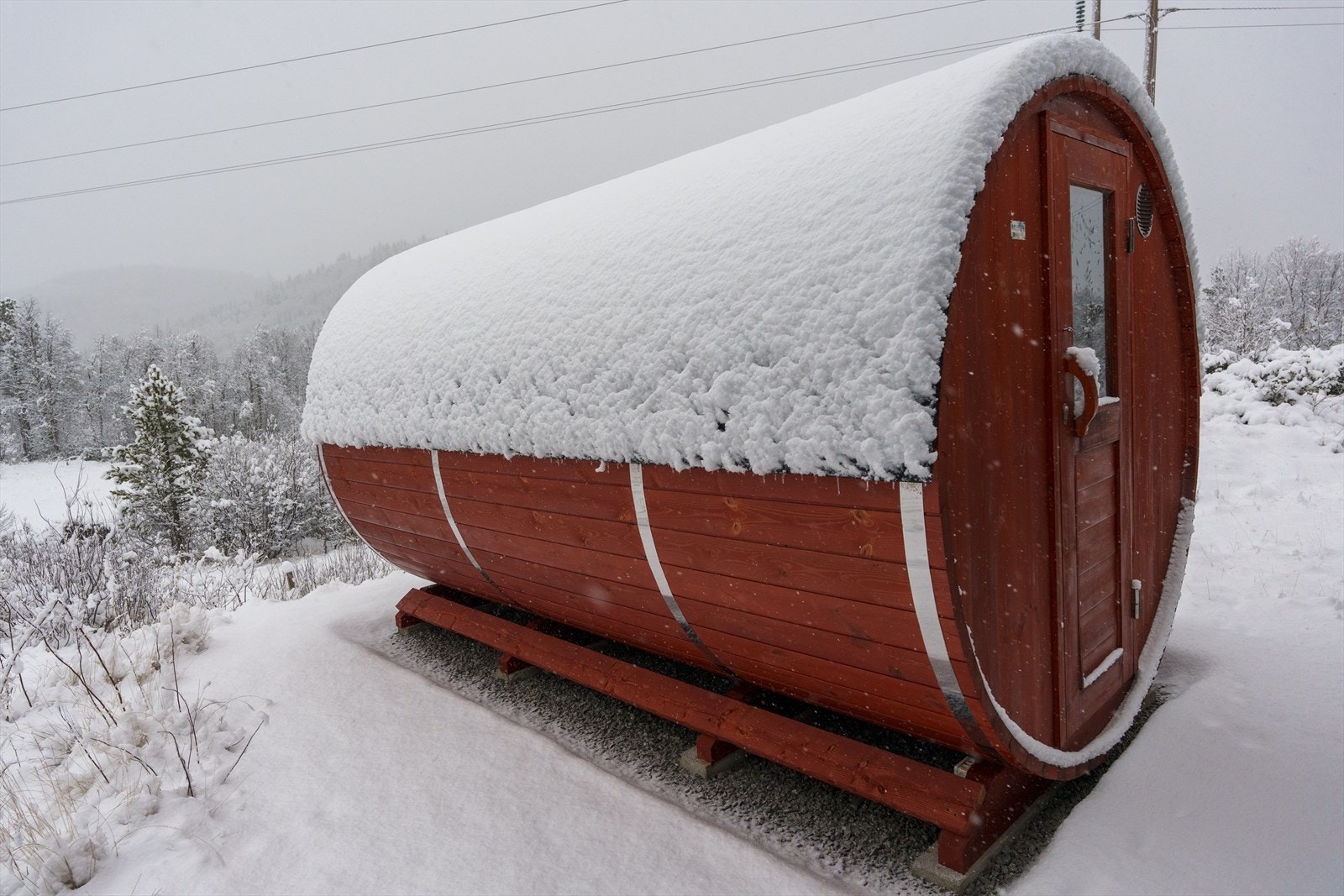 Felles badstue for sameiet - det perfekte sted for avkobling etter en lang dag ute! Galleribilde