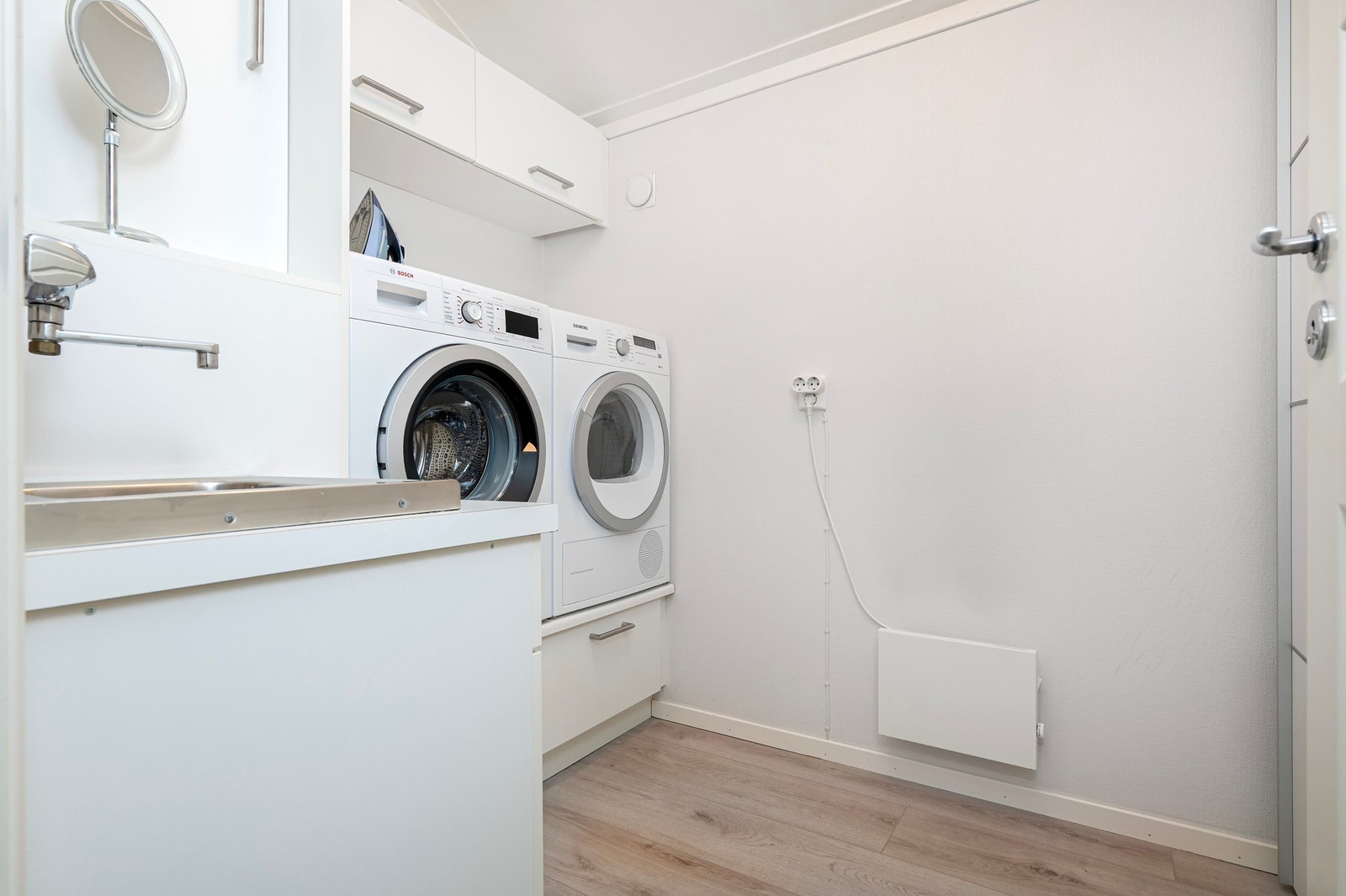 Vaskerom - dette er omgjort fra bod til vaskerom. Galleribilde