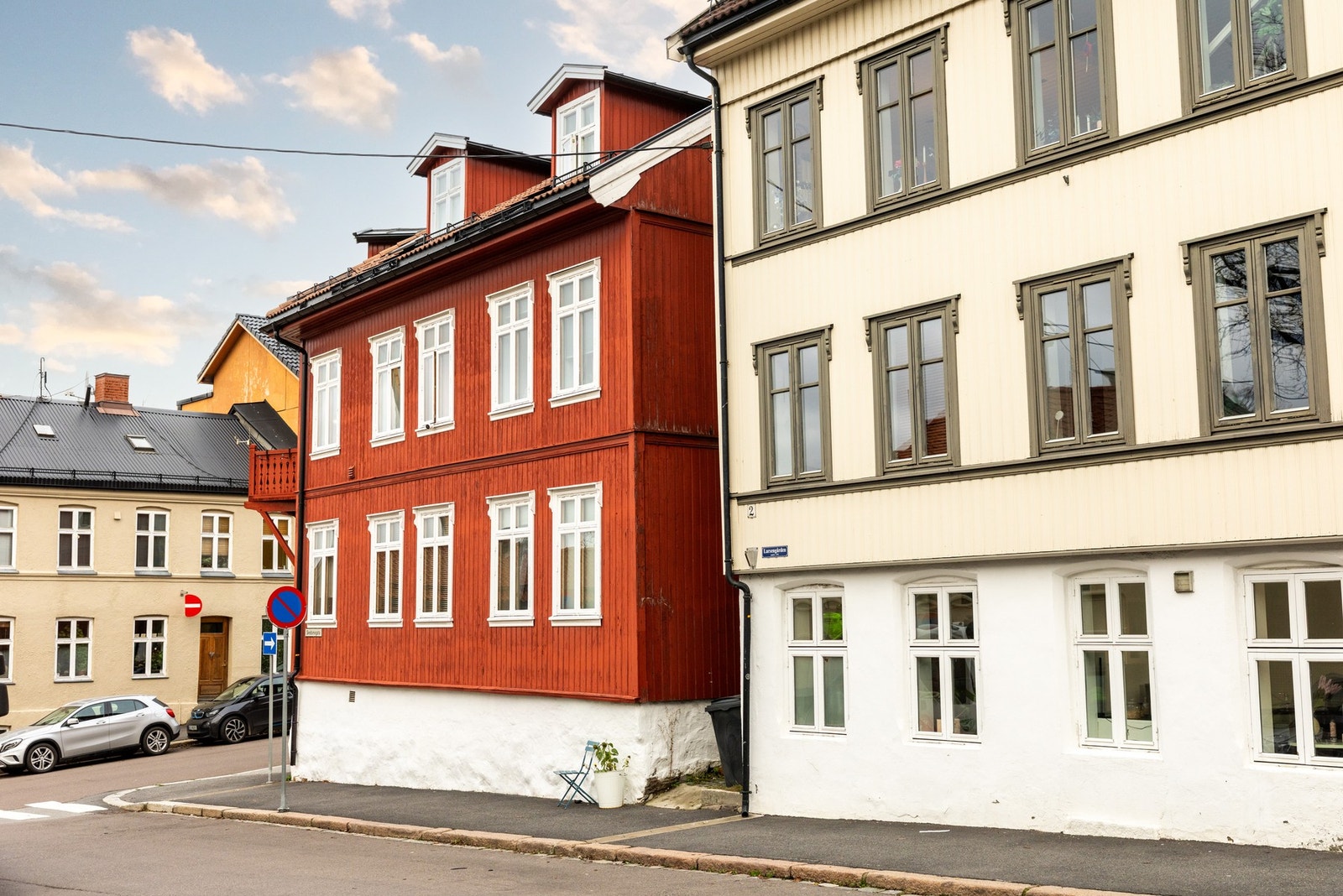 Fasade - rolig gate, sentralt på Kampen. Galleribilde