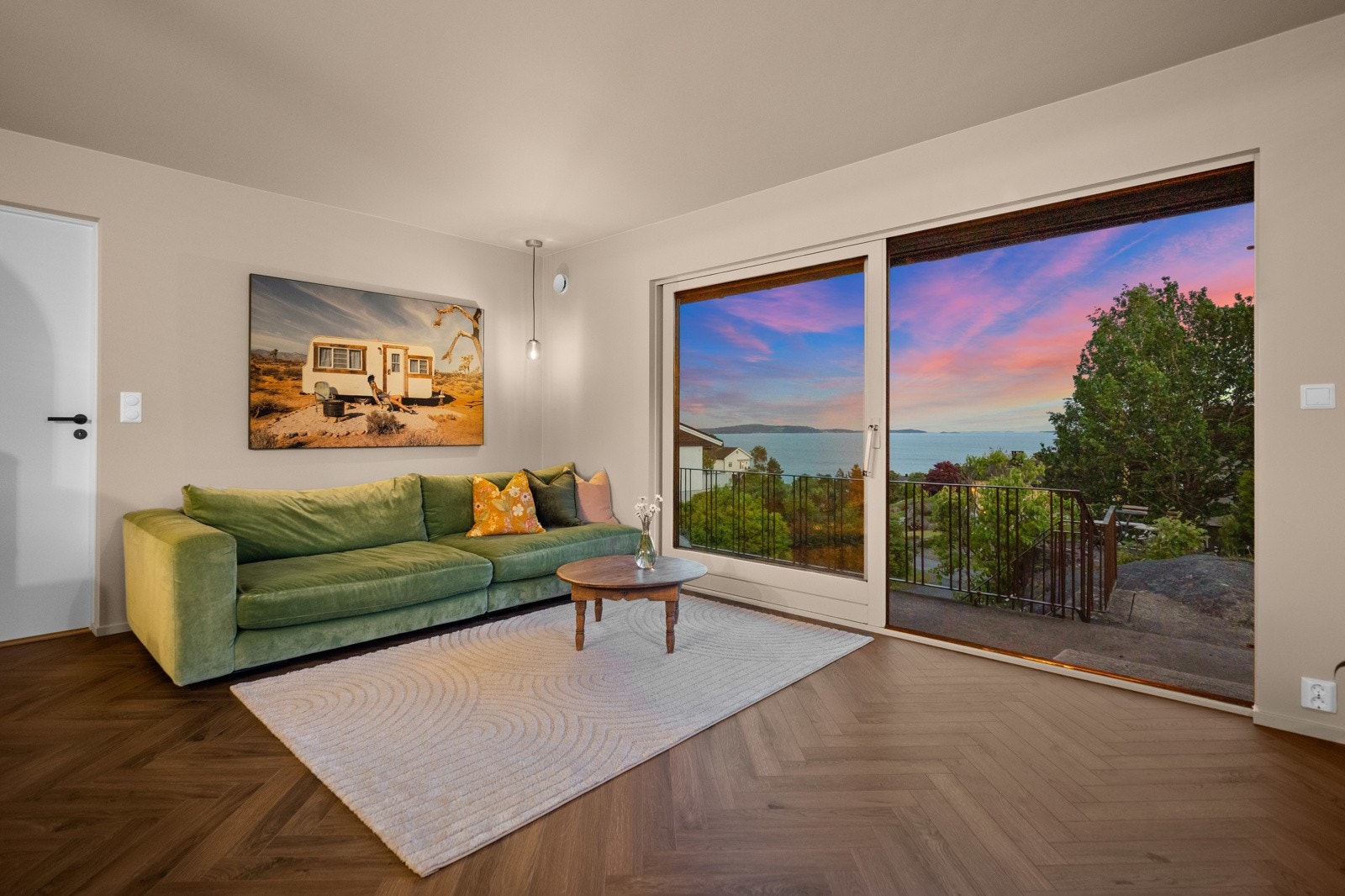 Stemningsbilde kveld. Galleribilde