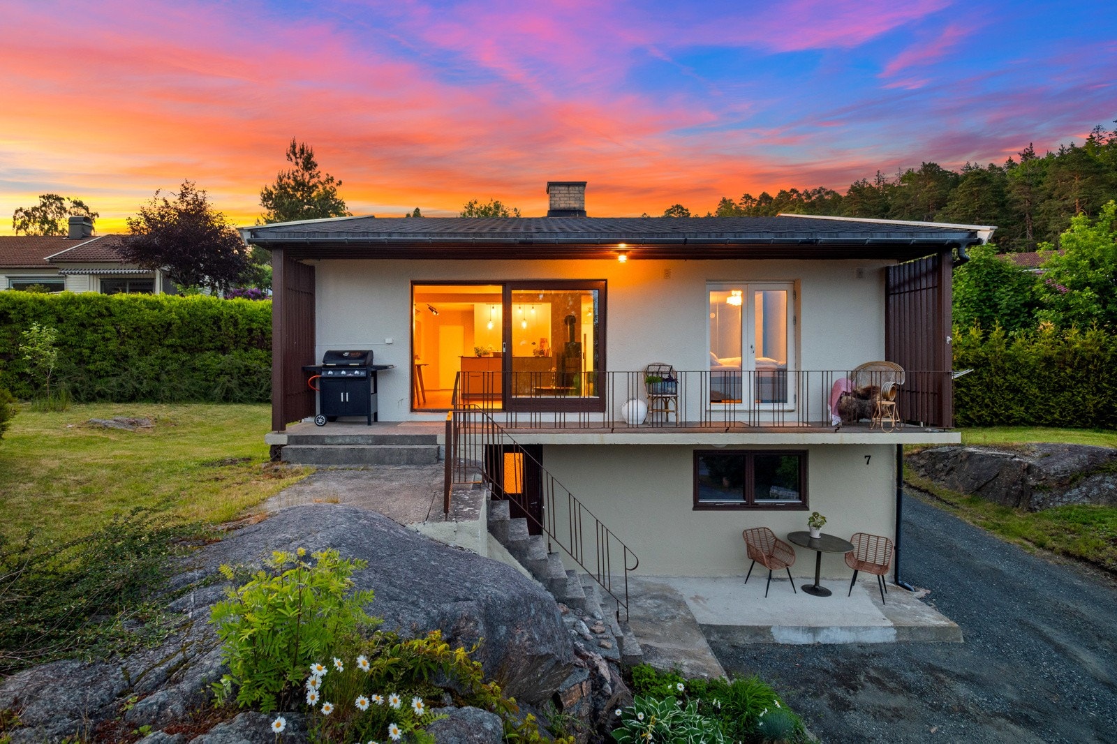 Stemningsbilde kveld. Galleribilde