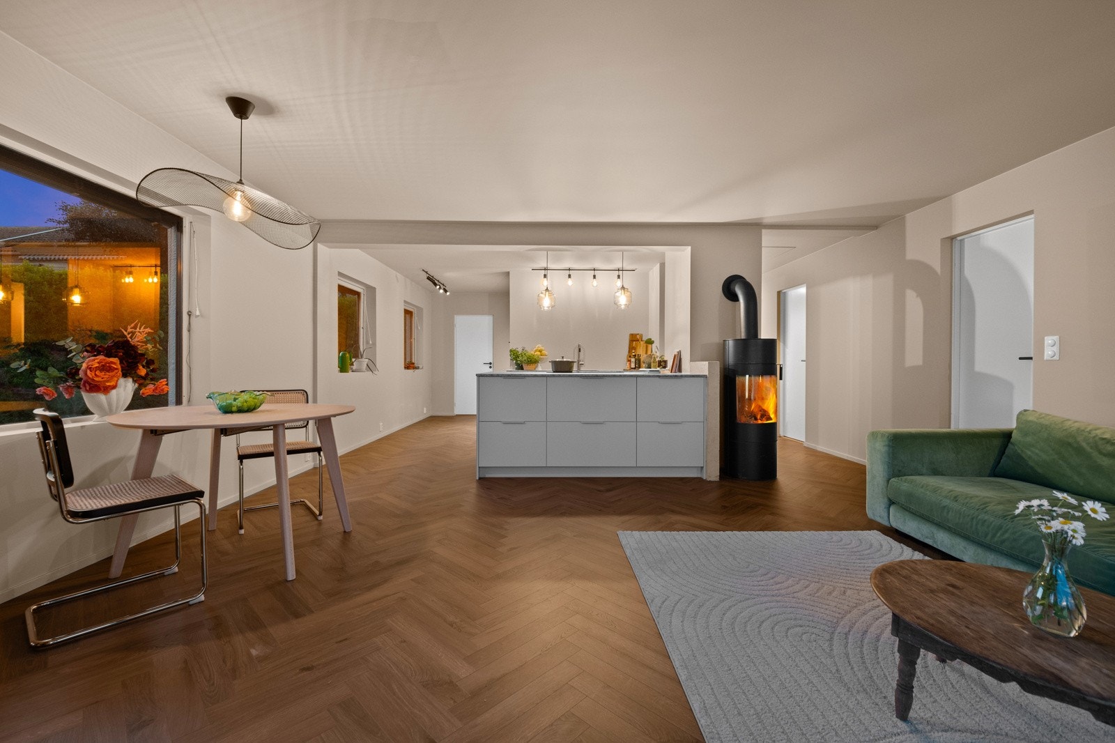 Stemningsbilde kveld. Galleribilde