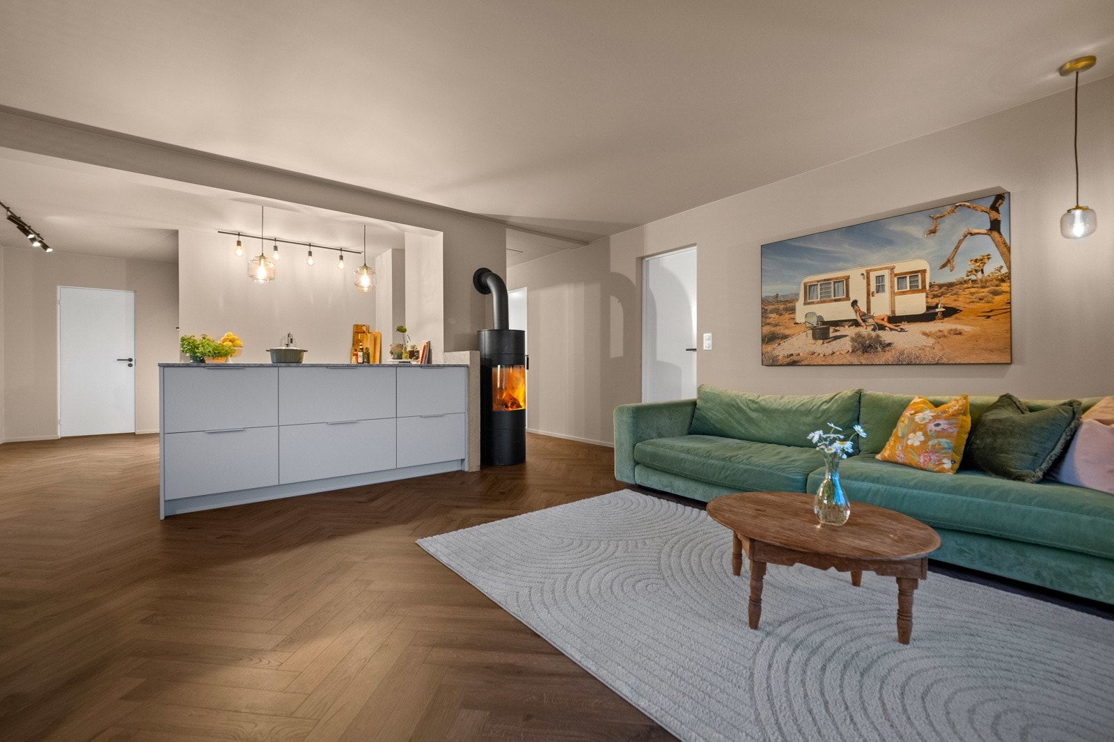 Stemningsbilde kveld. Galleribilde