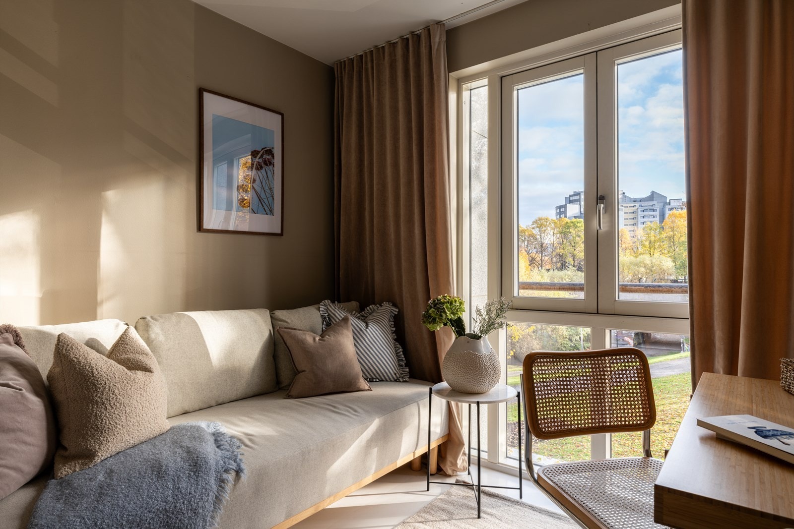 Denne utsikten er en sjelden kvalitet sentralt i Oslo. Galleribilde