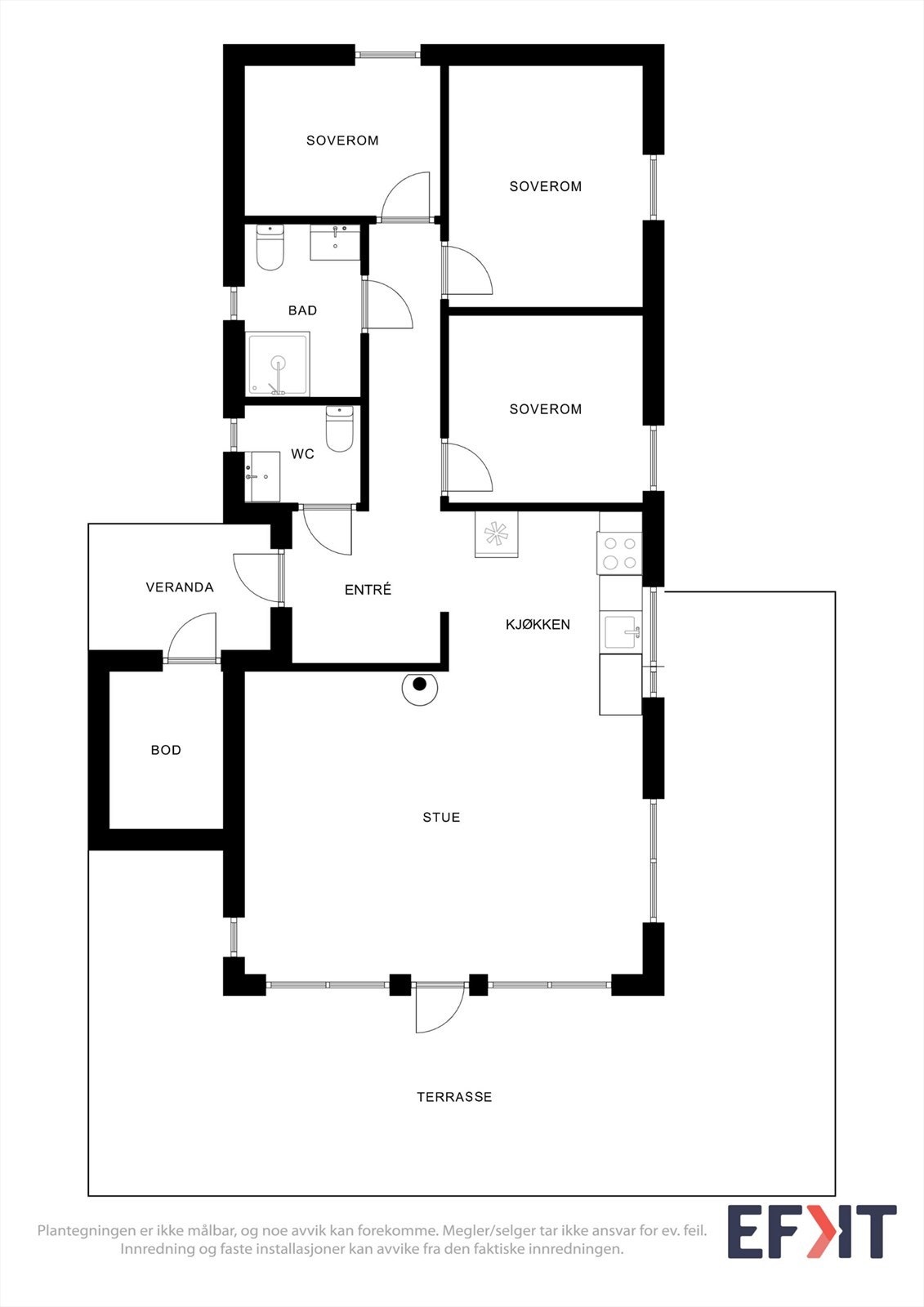 Plantegning. Galleribilde