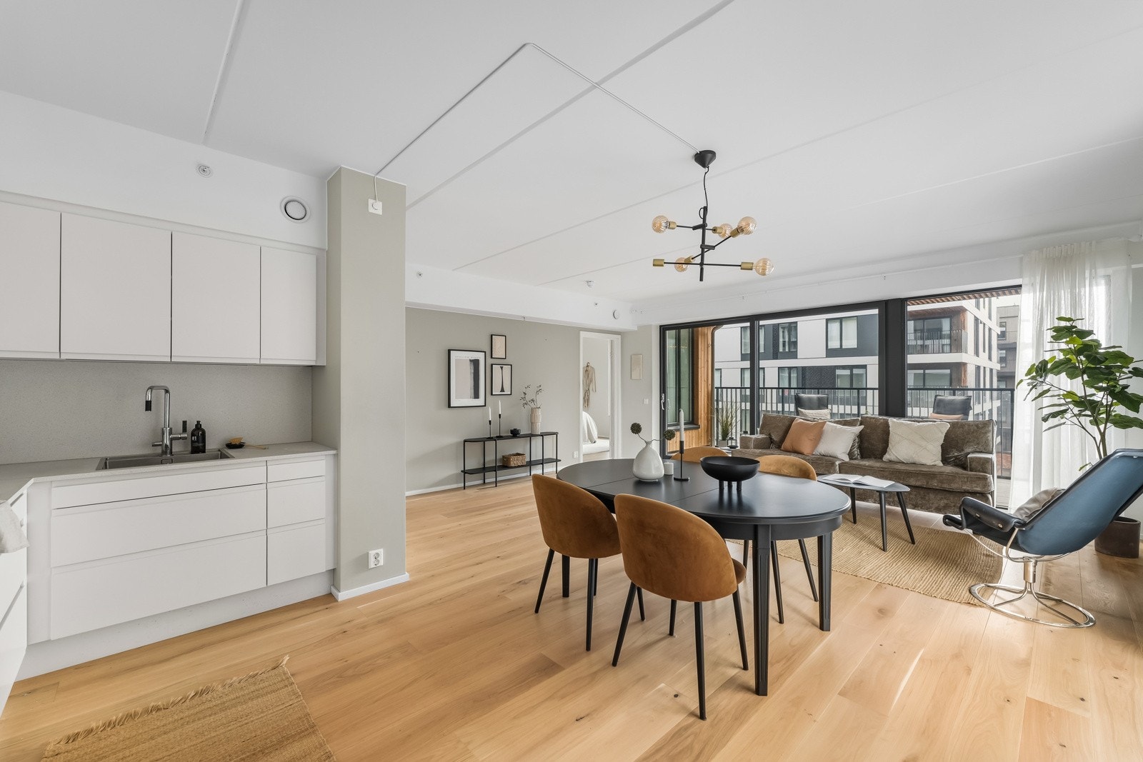 Den åpne løsningen gir naturlige soneinndelinger Galleribilde