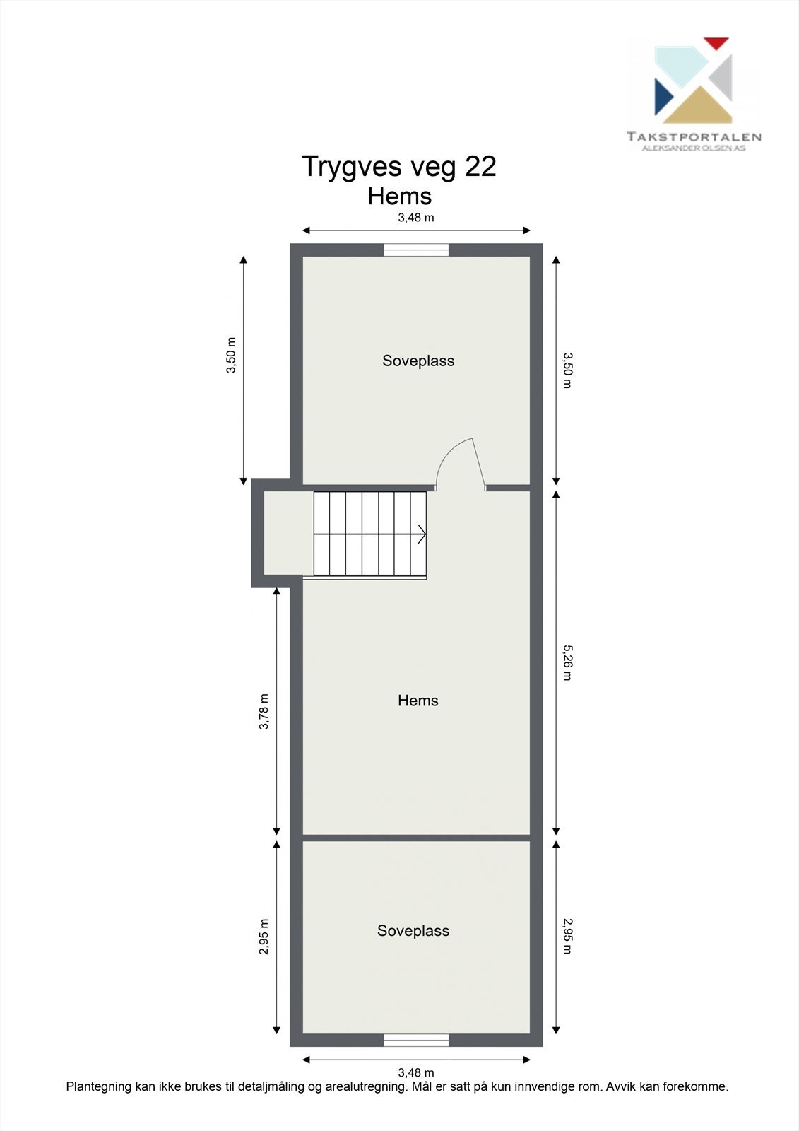 Plantegning hems. Galleribilde