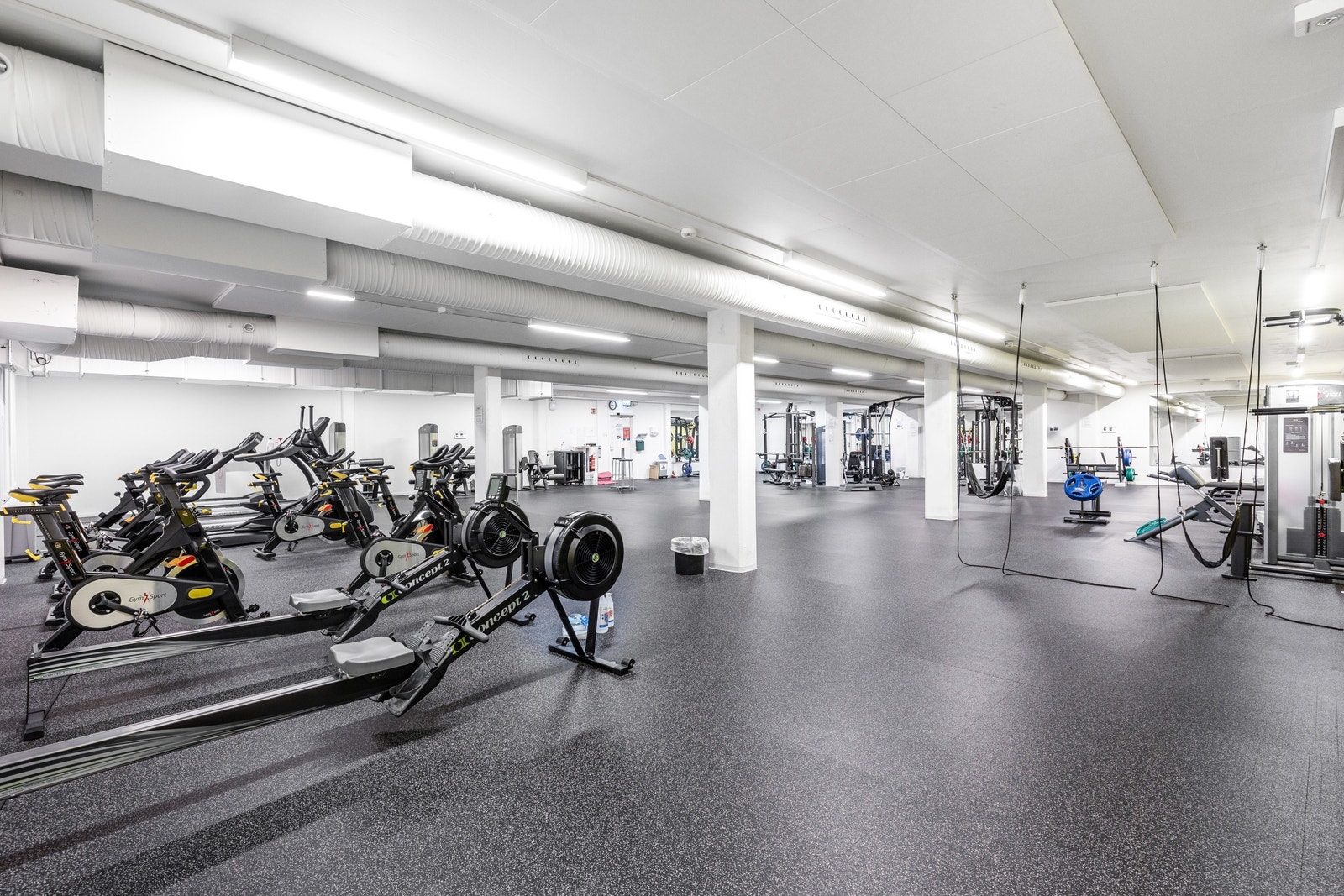 Treningssenter i kjelleren Galleribilde