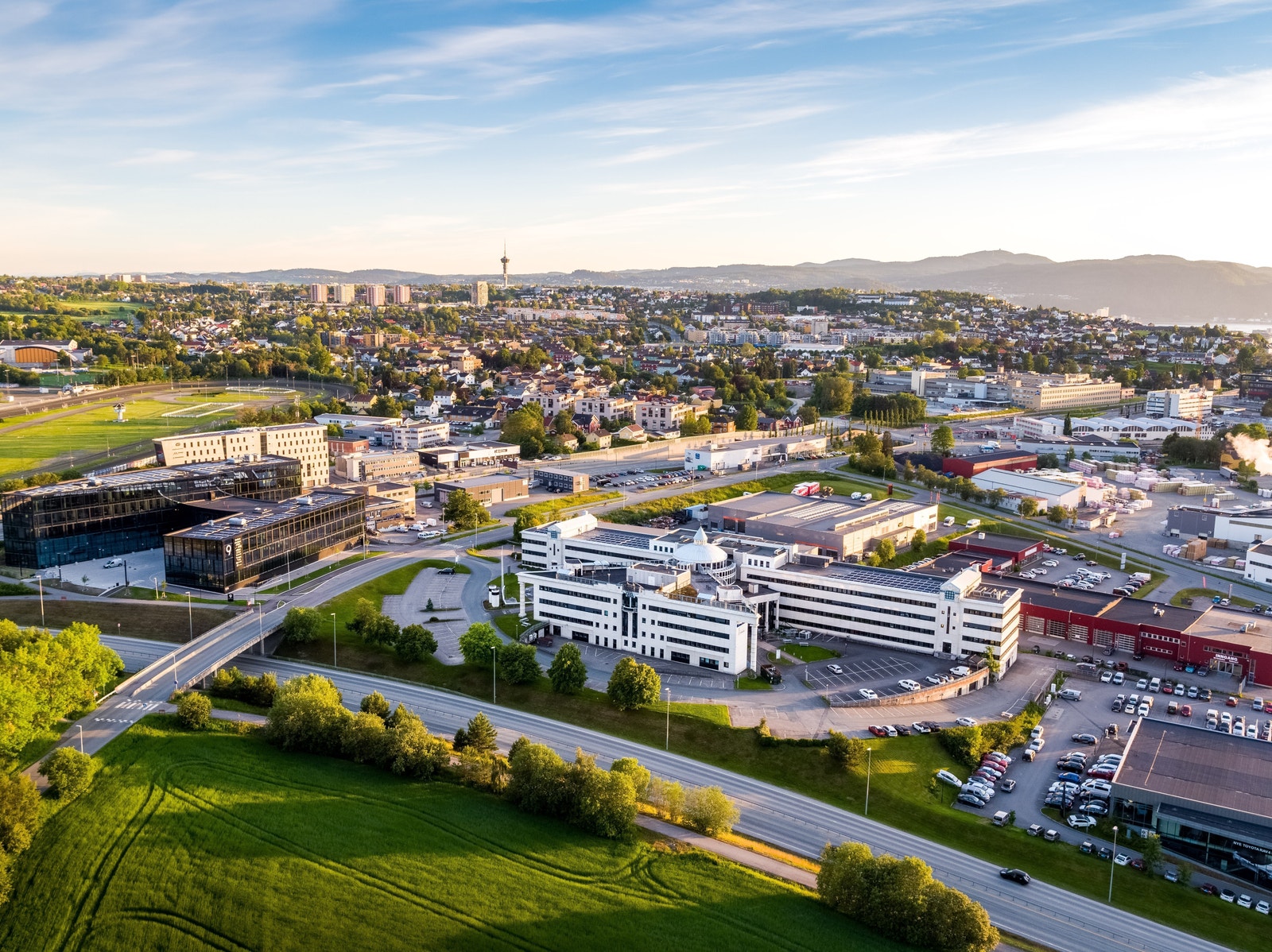 God beliggenhet til E6. Galleribilde