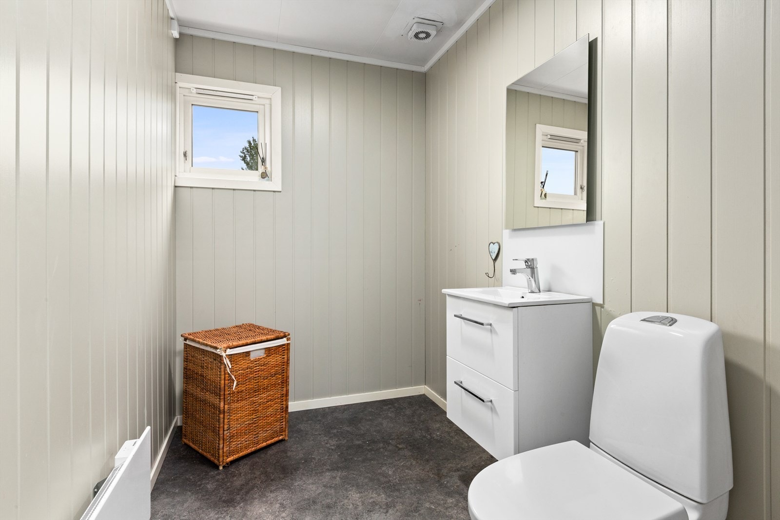 Toalettrom Galleribilde