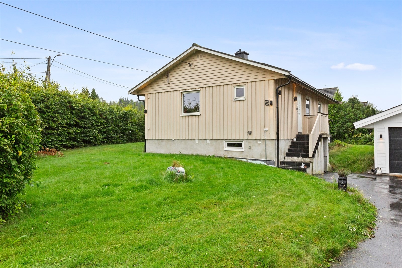 En enebolig et steinkast unna Vestby sentrum Galleribilde