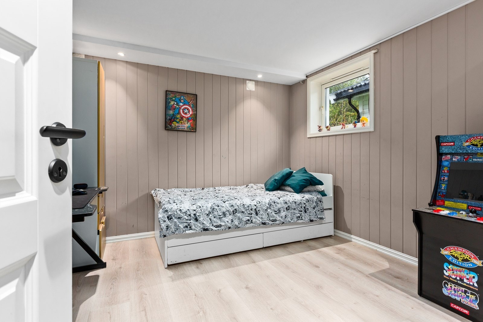 Rom innredet som soverom Galleribilde