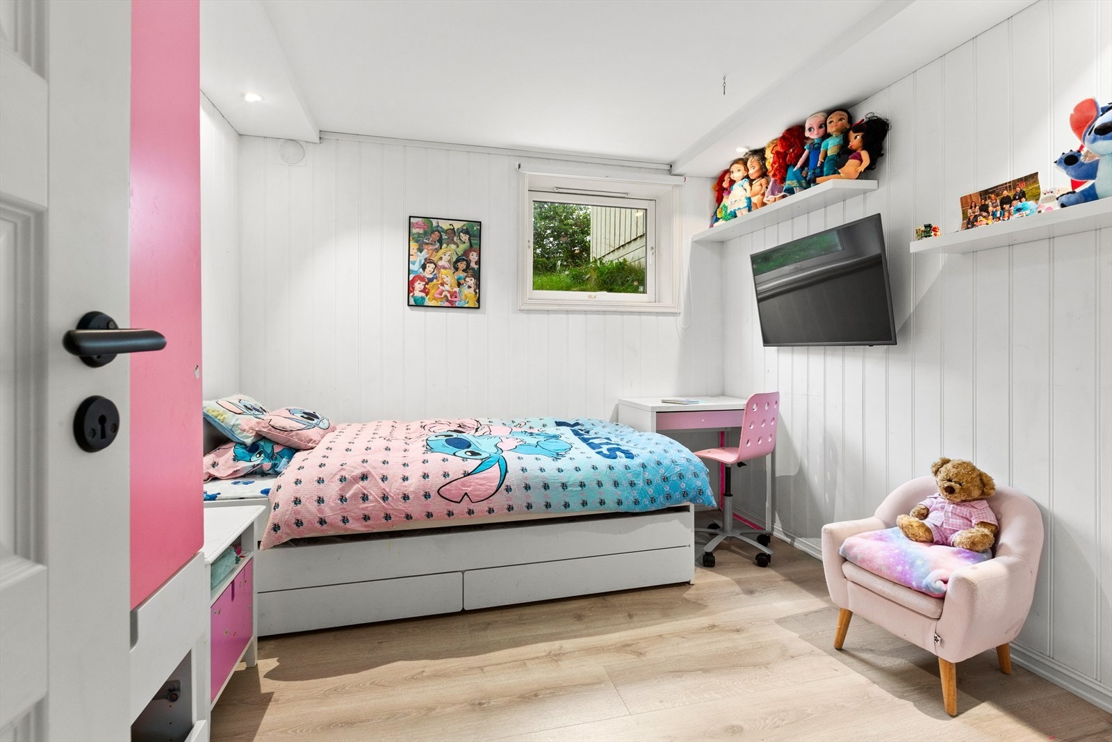 Rom innredet som soverom Galleribilde