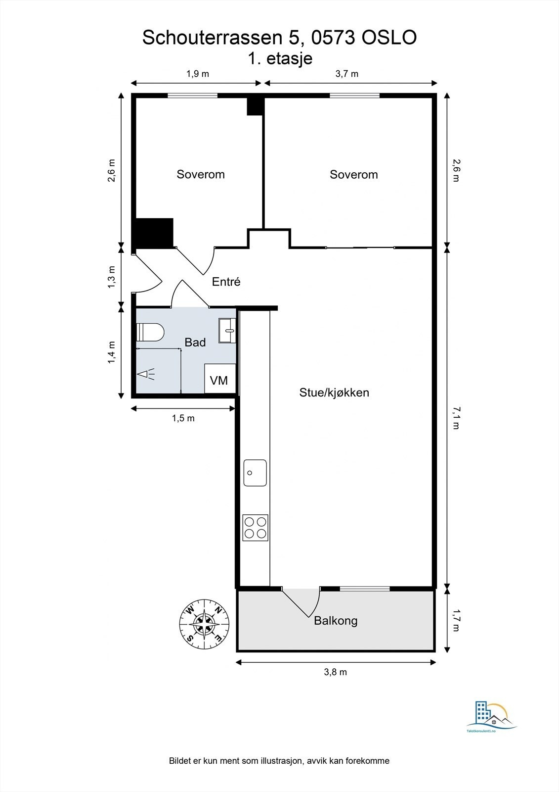 - Plantegning - Galleribilde