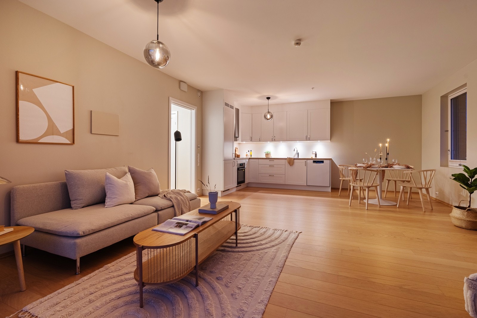 Kveldsstemning Galleribilde