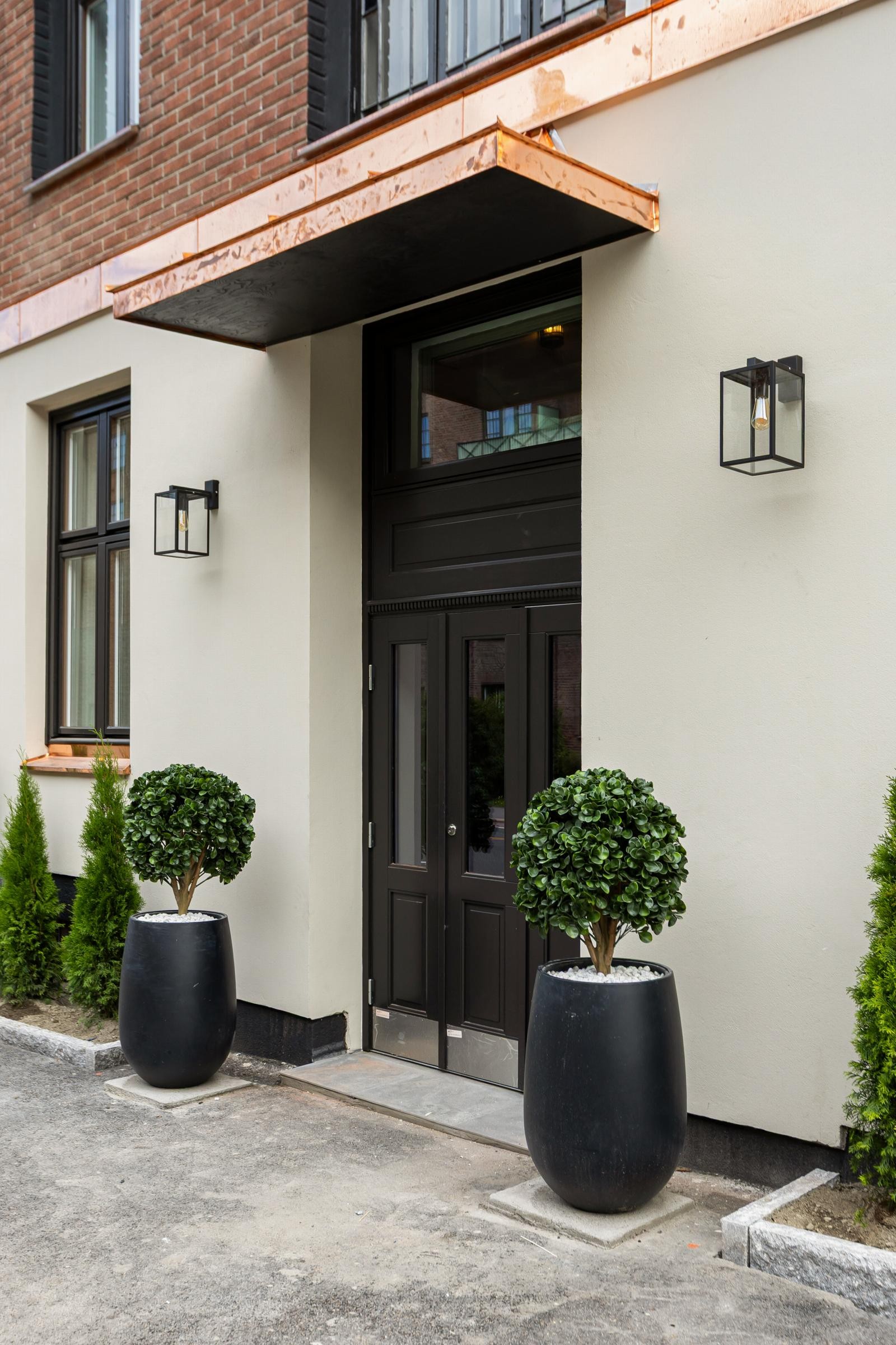 Påkostet og eksklusivt inngangsparti Galleribilde