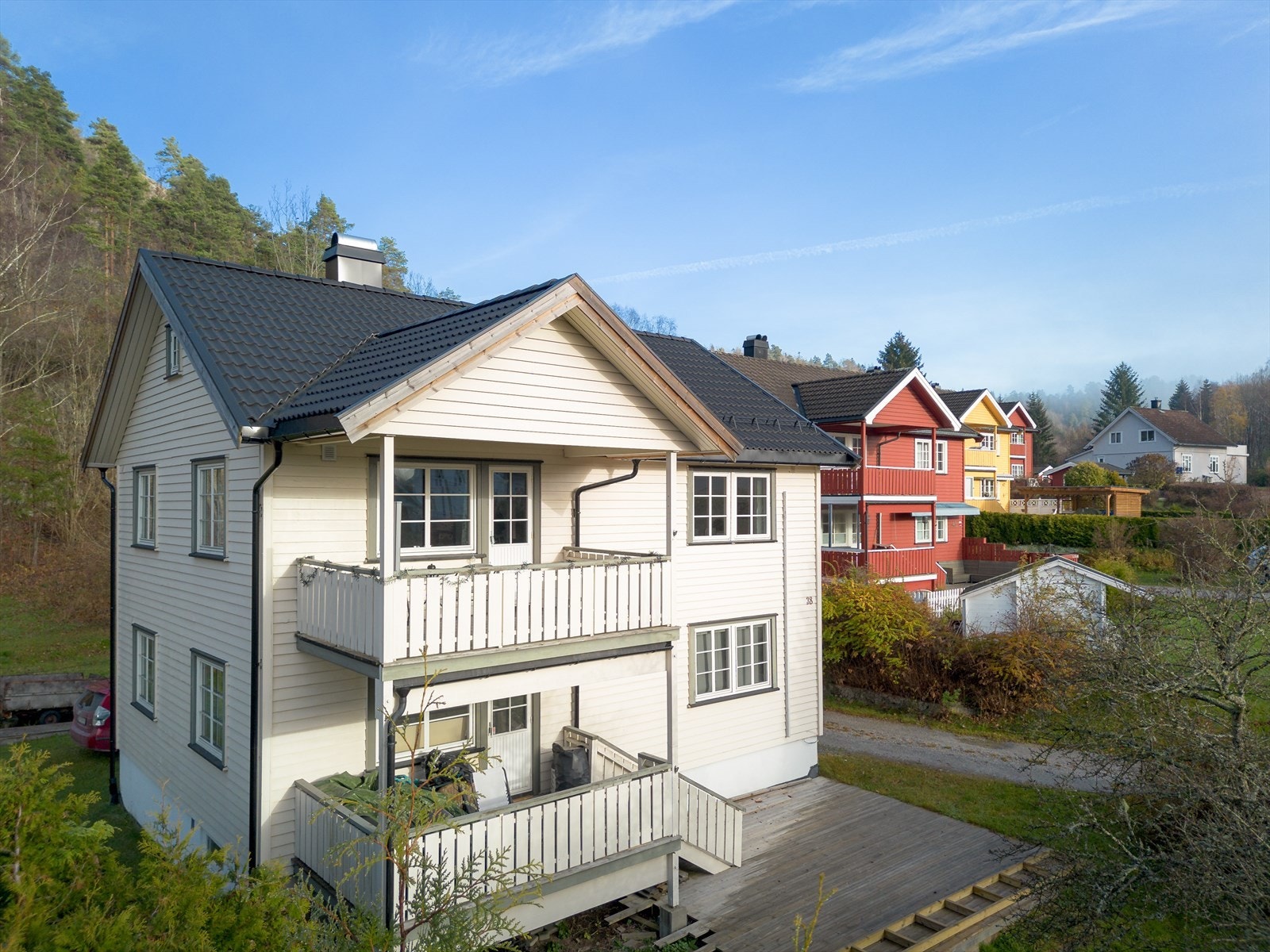 Her bor du attraktivt til på Eidanger, ca. 3 km sørøst for Porsgrunn sentrum. Galleribilde