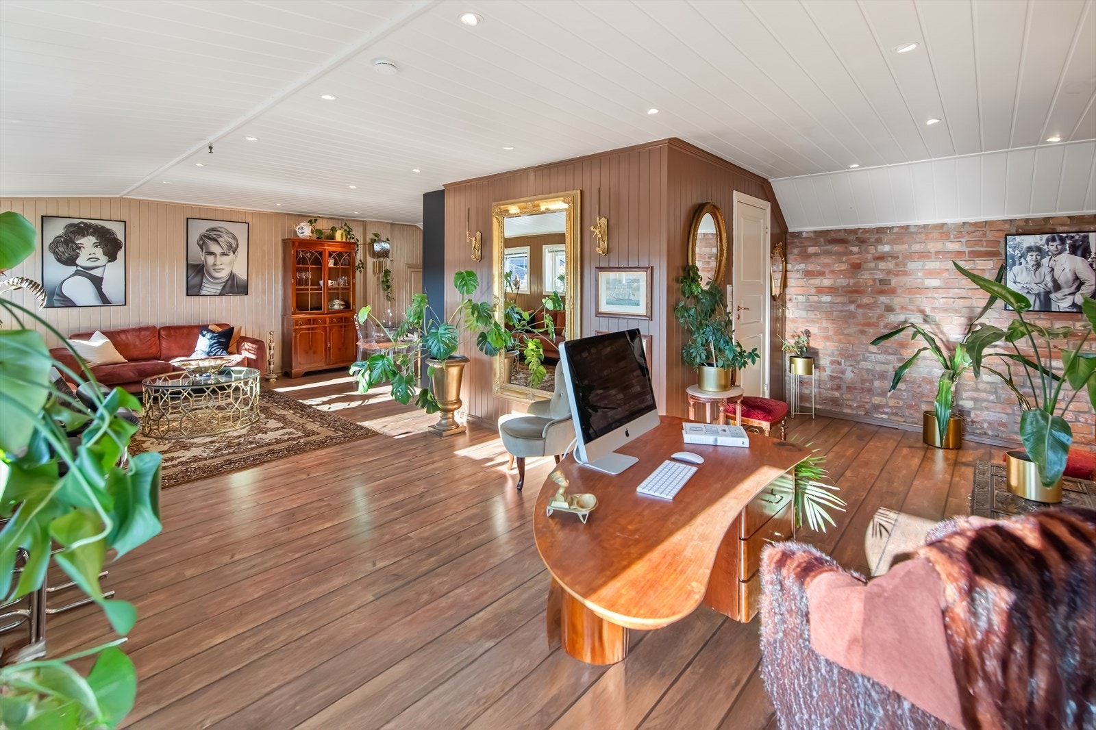 Hvilken stil og fargepalett velger du i ditt nye hjem? Er det Falcon Crest eller Sex and the City som inspirerer deg? Galleribilde