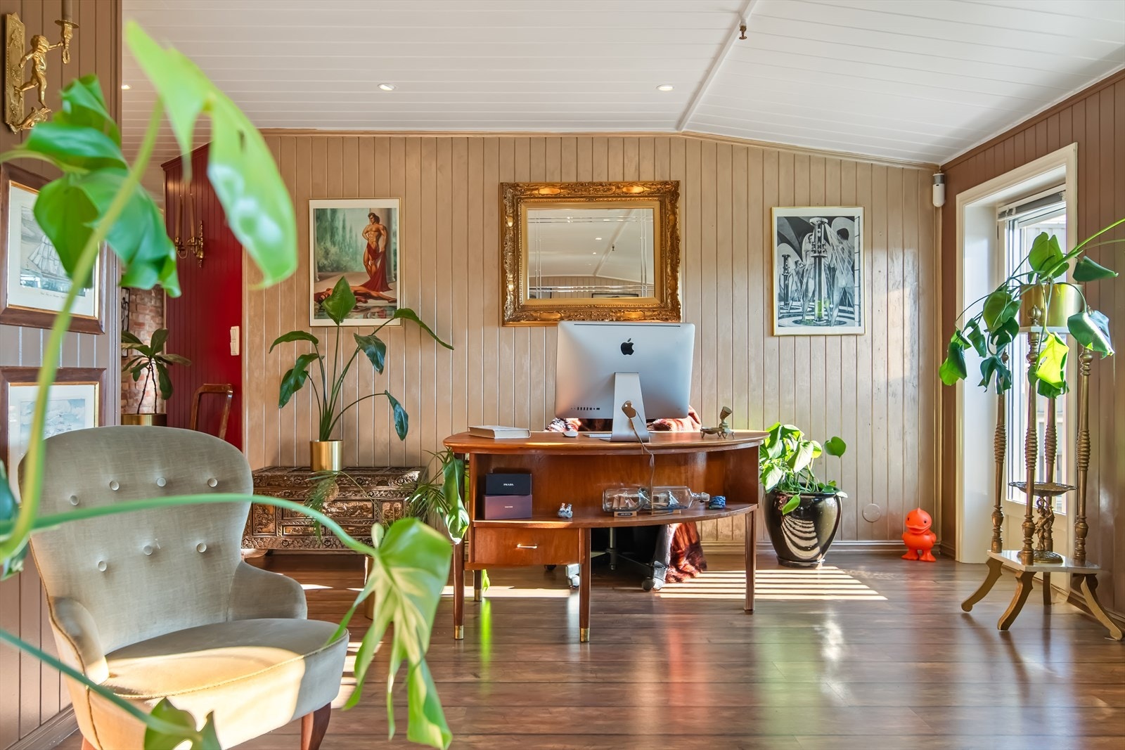 Har du alltid drømt om at hjemmekontoret var litt mer som i Mad Men? Galleribilde