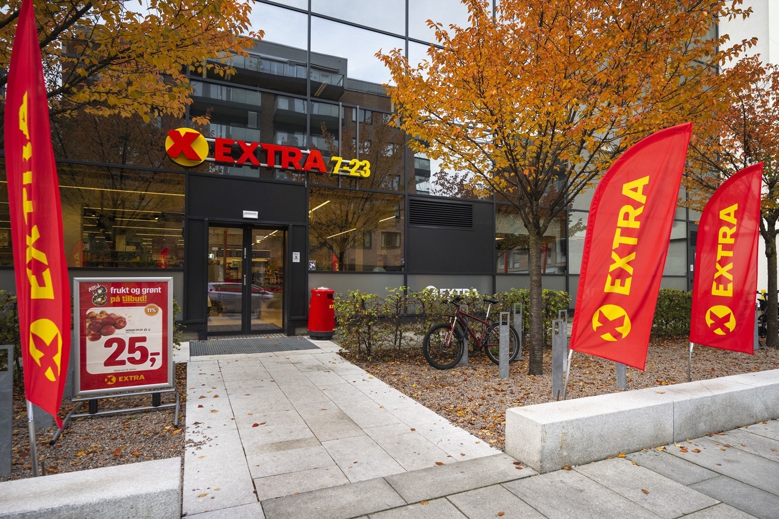 Coop Extra ligger en 2-minutter spasertur unna Galleribilde